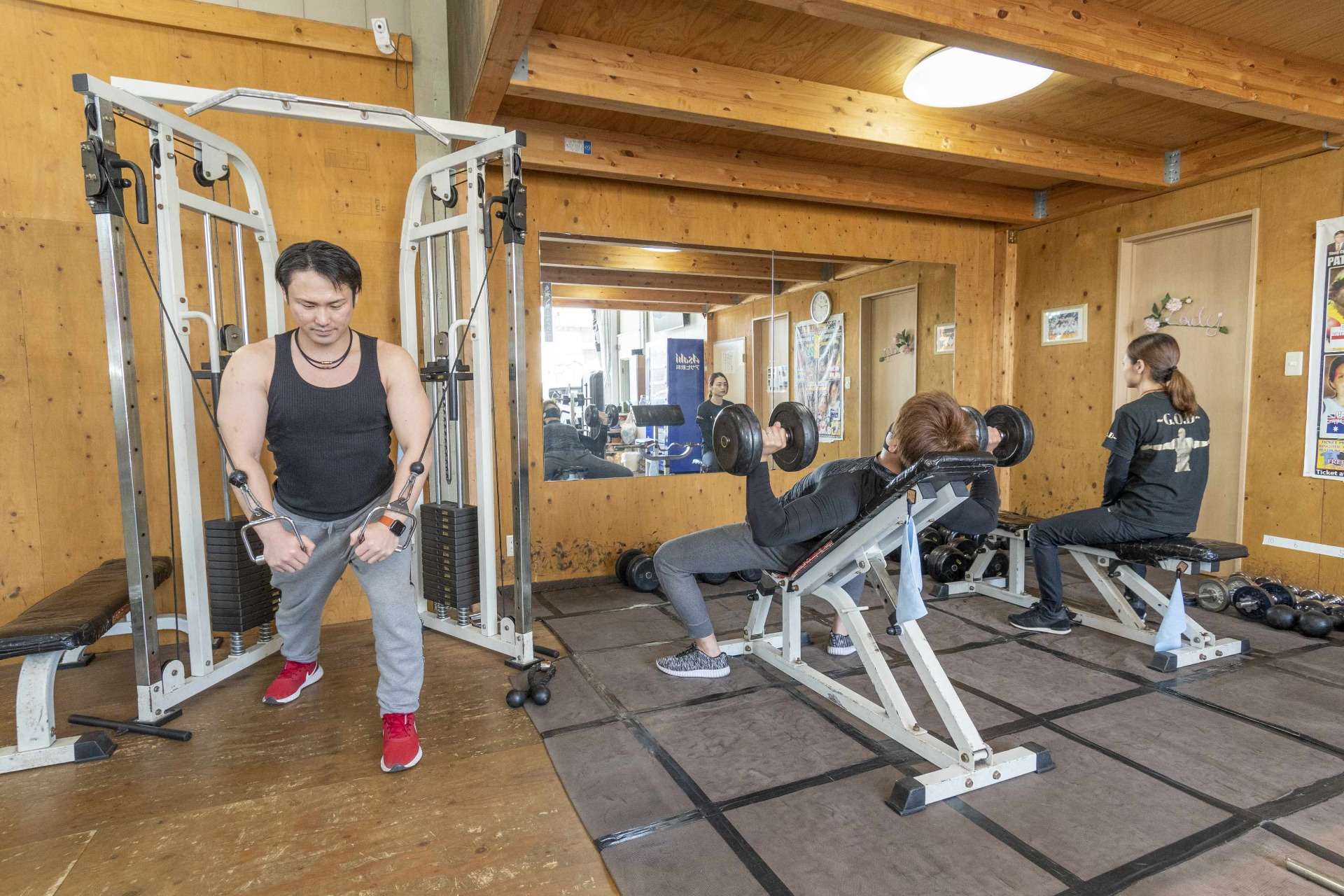 【マシーン】ケーブルクロスレンジ